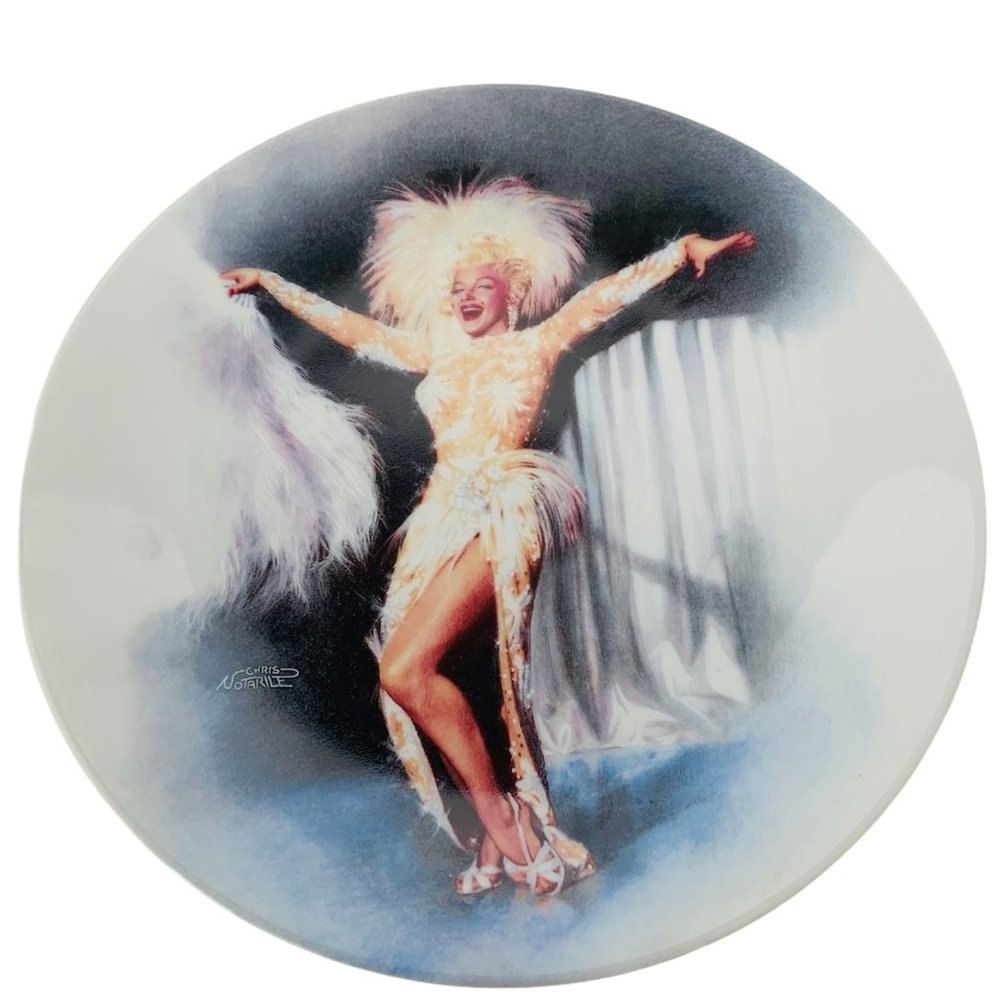 Marilyn Monroe Collectors Plate Delphi Business